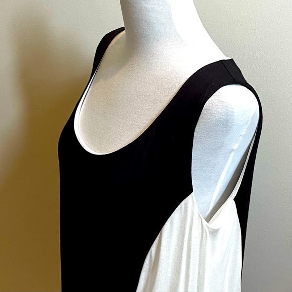 NWT-MICHELstudio~Women’s Sleeveless Dress~Two-Tone~ Size X (Euro 44) - Picture 7 of 9